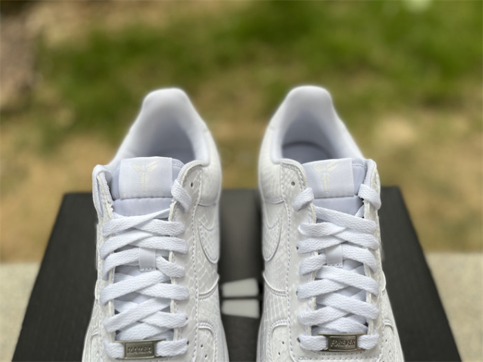 Authentic Nike Air Force 1 Low Kobe Forever White