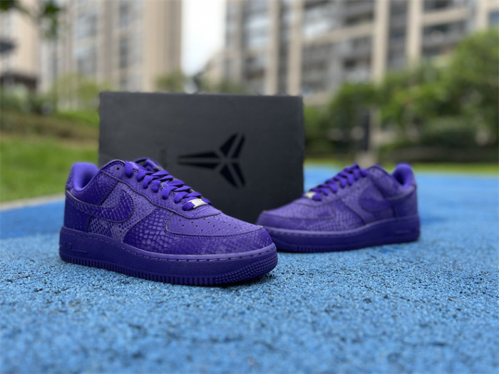 Authentic Nike Air Force 1 Low Kobe Forever “Court Purple”