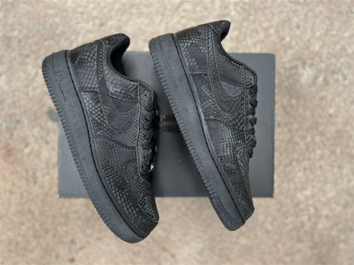 Authentic Nike Air Force 1 Low Kobe Forever Triple Black