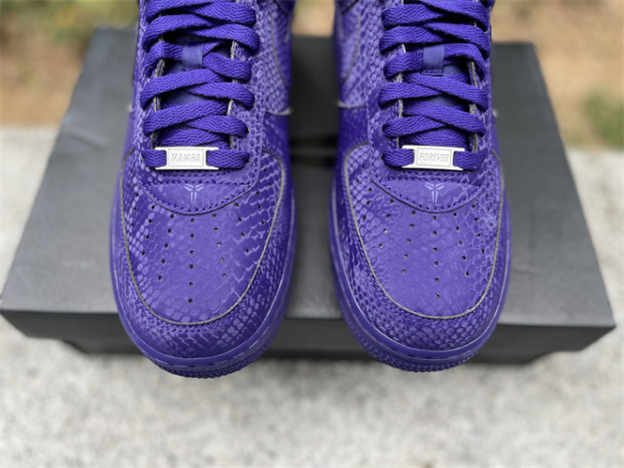 Authentic Nike Air Force 1 Low Kobe Forever “Court Purple”