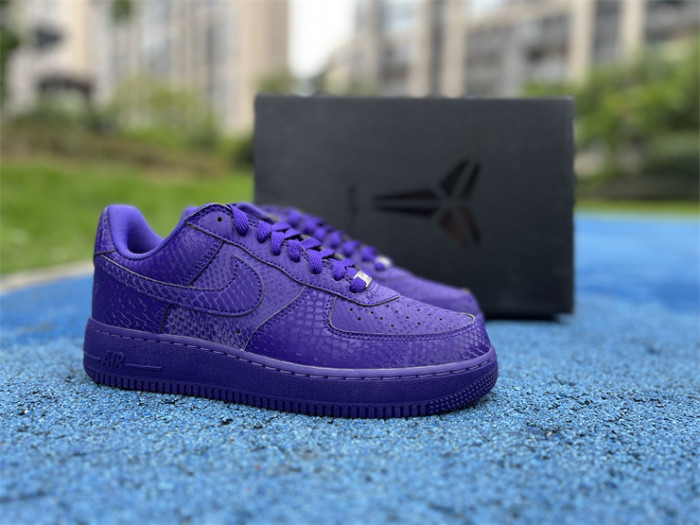 Authentic Nike Air Force 1 Low Kobe Forever “Court Purple”