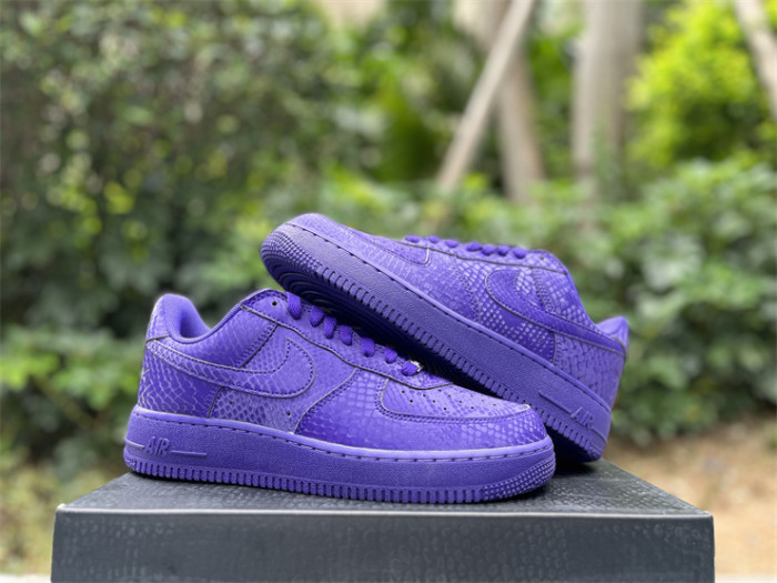Authentic Nike Air Force 1 Low Kobe Forever “Court Purple”