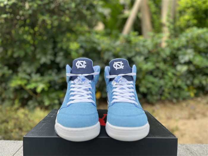 Authentic Air Jordan 5 Retro Blue