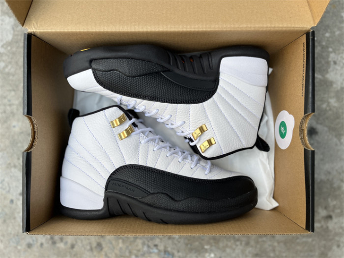 Authentic  Air Jordan 12 “Taxi” 2025 GS