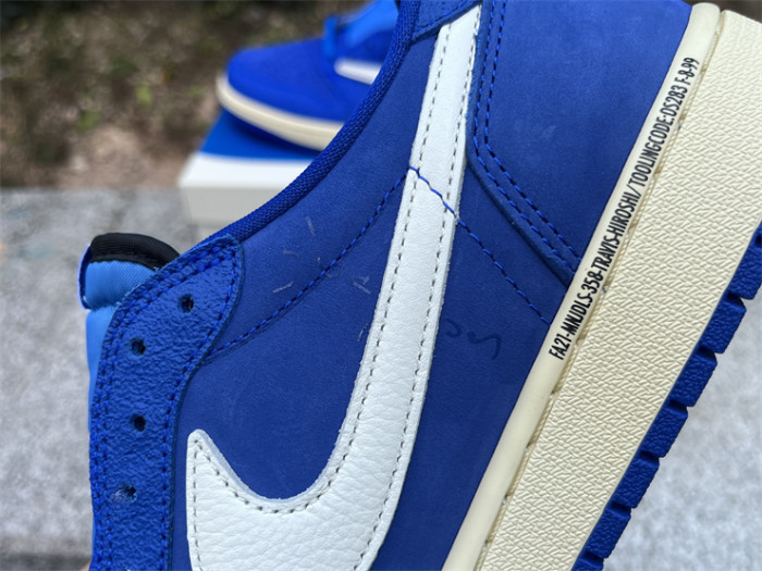 Authentic Travis Scott x Air Jordan 1 Low “Dark Mocha”