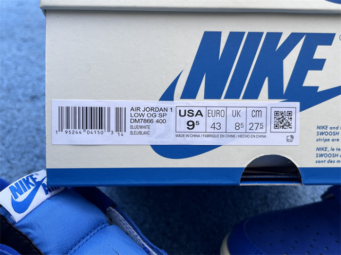 Authentic Travis Scott x Air Jordan 1 Low “Dark Mocha”