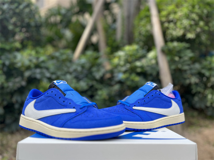 Authentic Travis Scott x Air Jordan 1 Low “Dark Mocha”