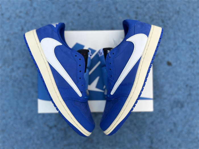 Authentic Travis Scott x Air Jordan 1 Low “Dark Mocha”