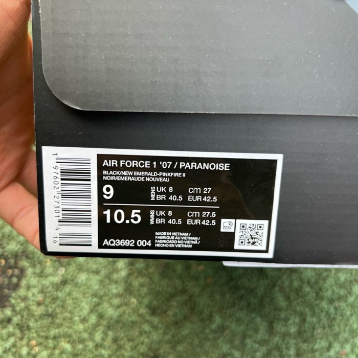 Authentic PEACEMINUSONE x Nike Air Force 1“Para-noise”