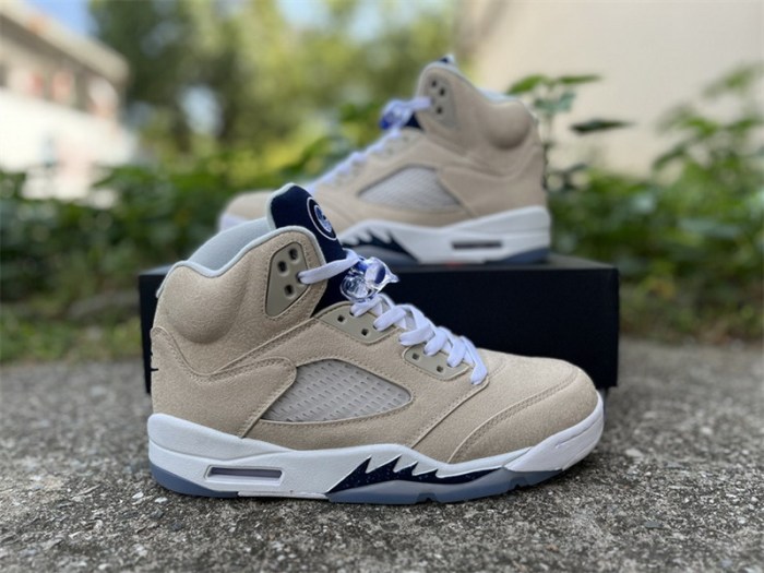 Authentic Jordan 5 “Georgetown” PE