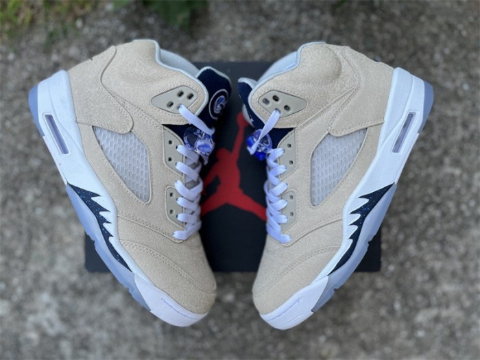 Authentic Jordan 5 “Georgetown” PE