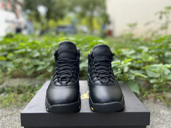 Authentic Air Jordan 10 Black