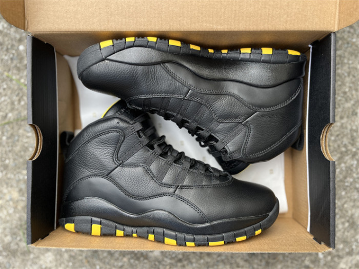 Authentic Air Jordan 10 Black