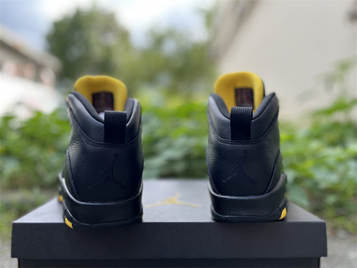 Authentic Air Jordan 10 Black