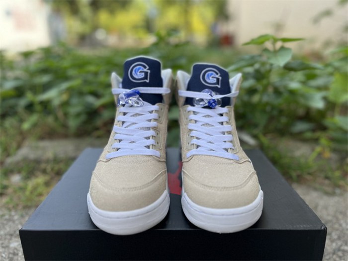 Authentic Jordan 5 “Georgetown” PE