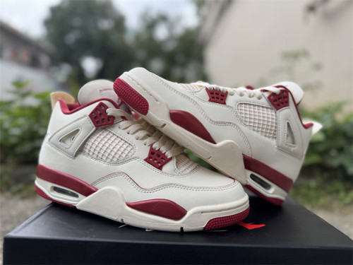 Authentic Air Jordan 4 “Sierra Red”  2026