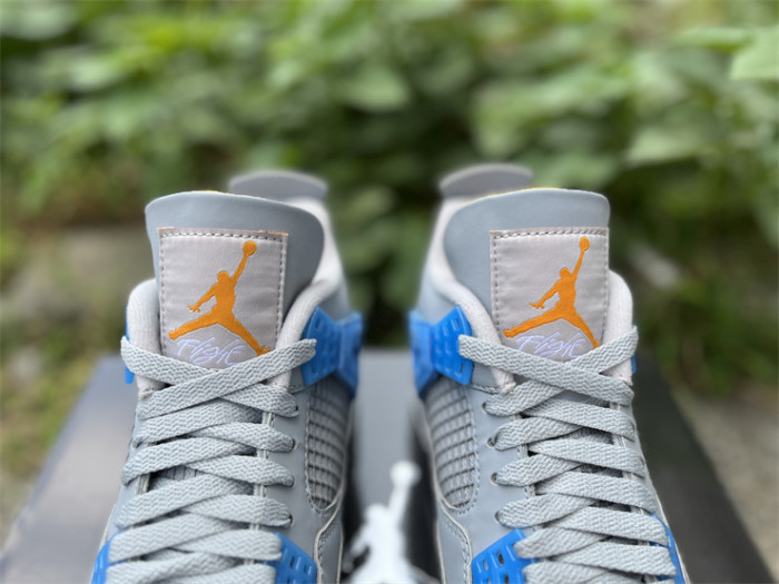 Authentic Air Jordan 4  retro Mist Blue