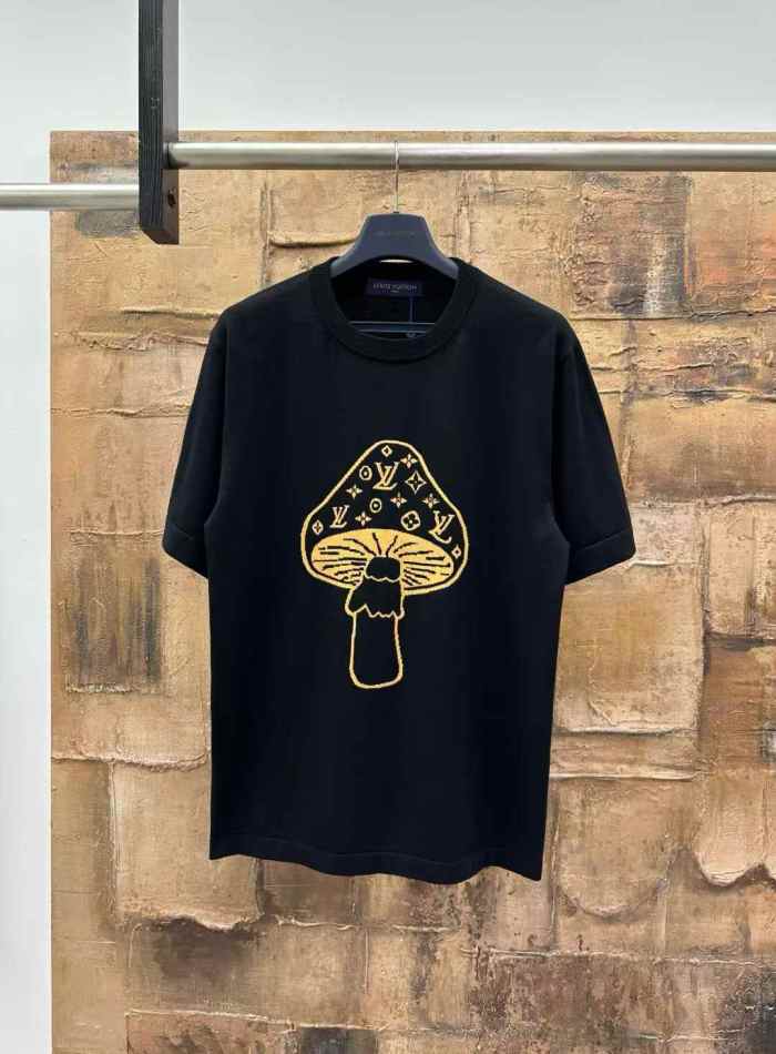 LV Shirt High End Quality-1317