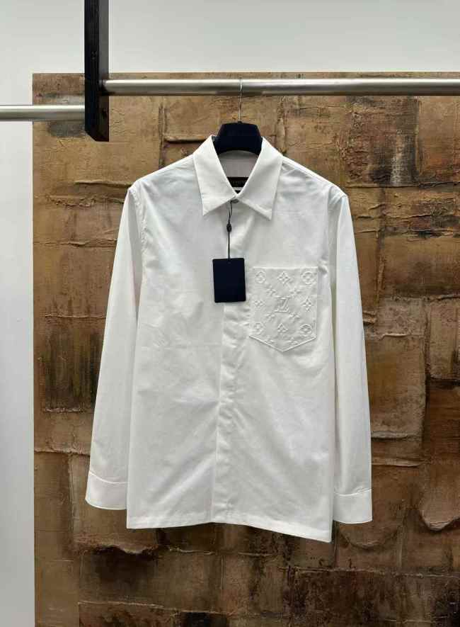 LV Shirt High End Quality-1319