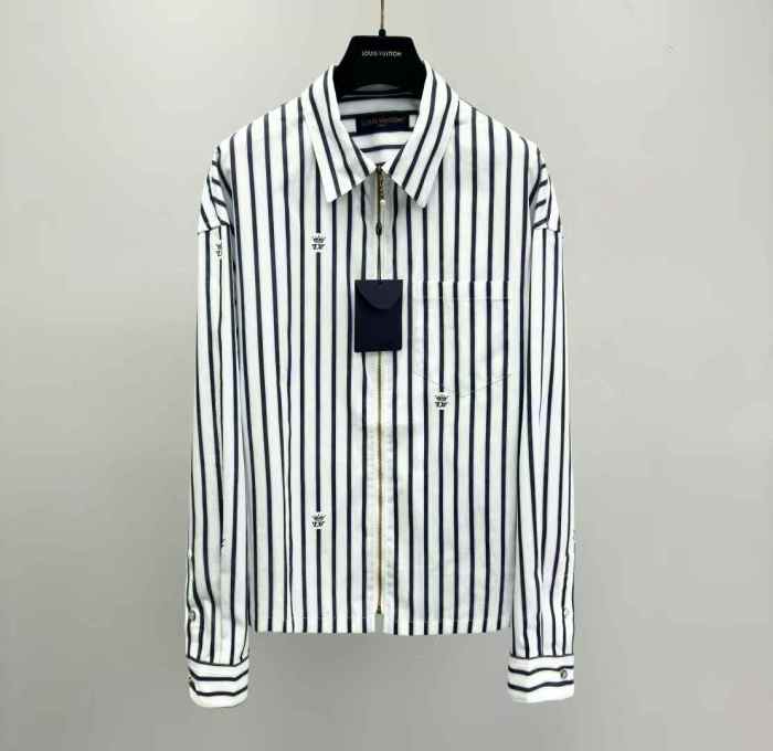 LV Shirt High End Quality-1321