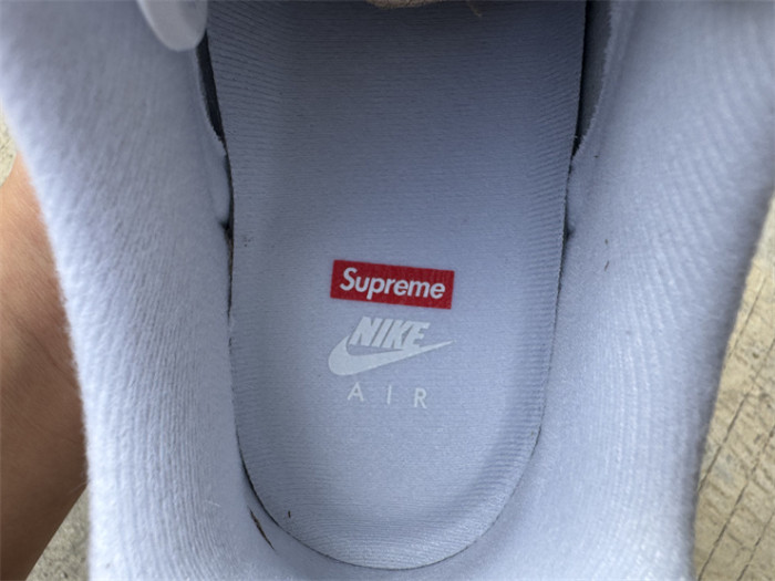 Authentic Supreme x Nike Air Force 1 Low White