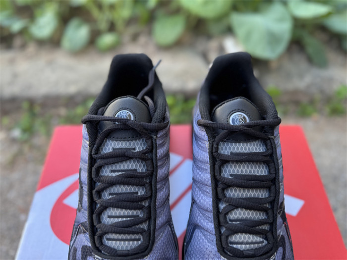 Authentic PSG x Nike TN Air Max Plus Black Grey