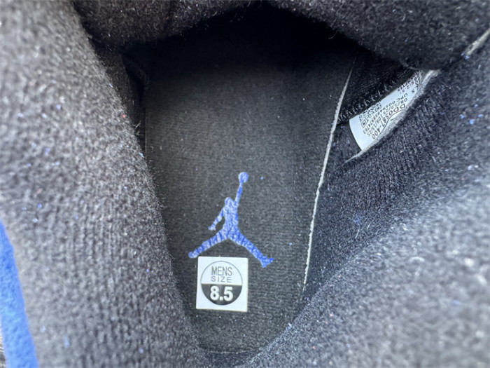 Authentic Air Jordan 5 Retro Blue Suede