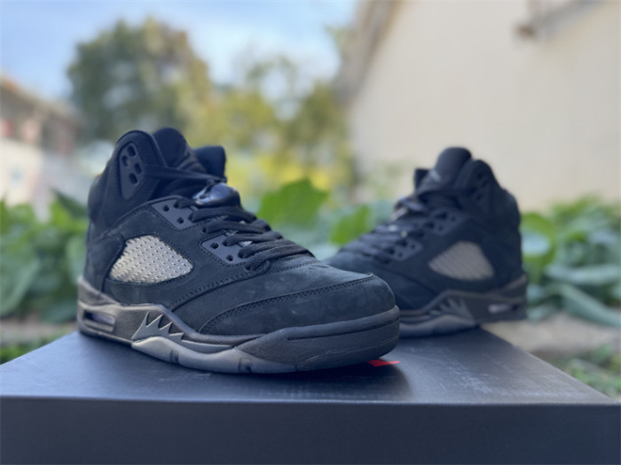 Authentic Air Jordan 5 “Black Cat“