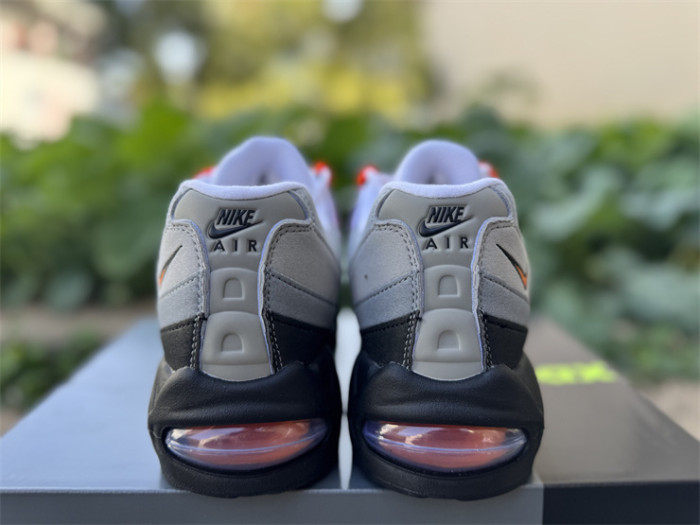 Authentic Nike Air Max 95 OG Big Bubble Bright Mandarin