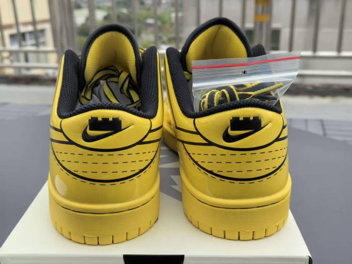 Authentic Lego x Nike Dunk Low “Tour Yellow”