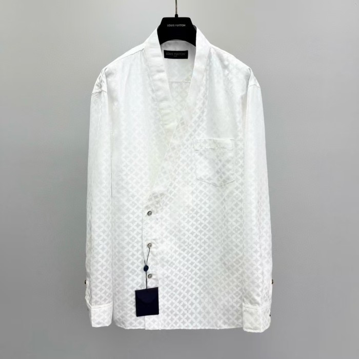 LV Shirt High End Quality-1337