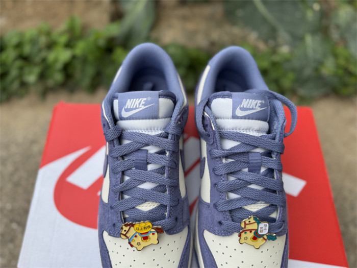 Authentic Nike Dunk Low World Indigo Mini Swoosh