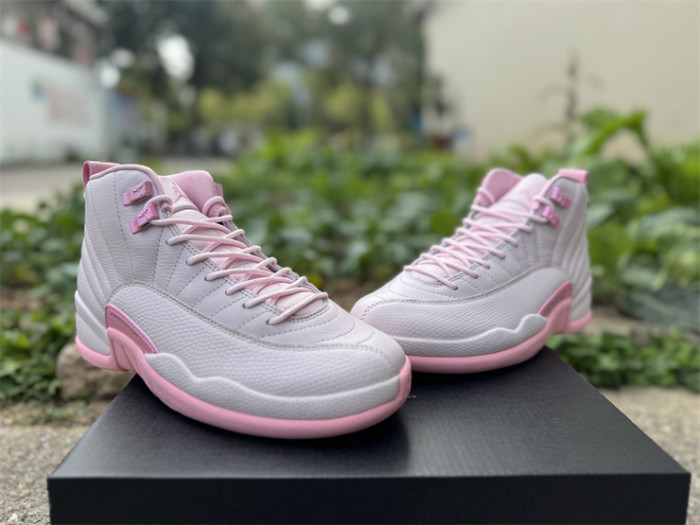 Authentic Jordan 12 Retro Pearl Pink GS