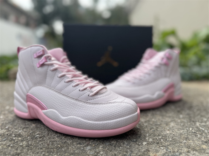 Authentic Jordan 12 Retro Pearl Pink GS