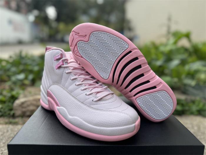 Authentic Jordan 12 Retro Pearl Pink GS