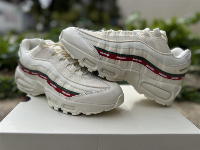 Authentic Air Max 95 x UNDEFEATED White