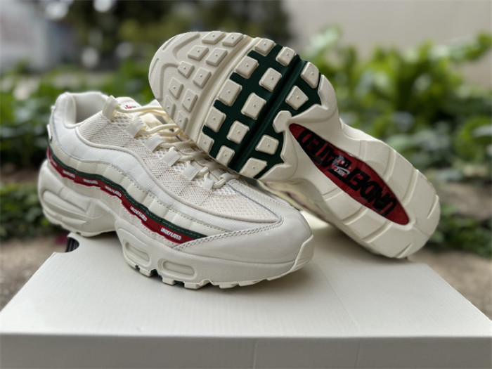 Authentic Air Max 95 x UNDEFEATED White