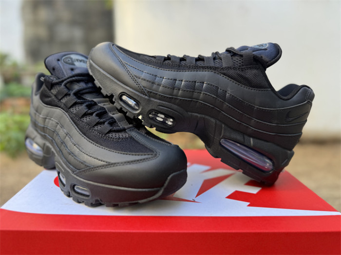Authentic Air Max 95 Big Bubble Triple Black