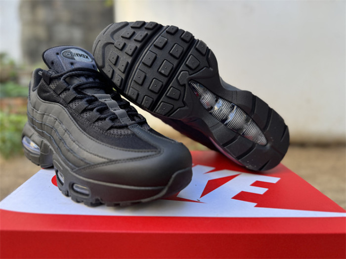 Authentic Air Max 95 Big Bubble Triple Black