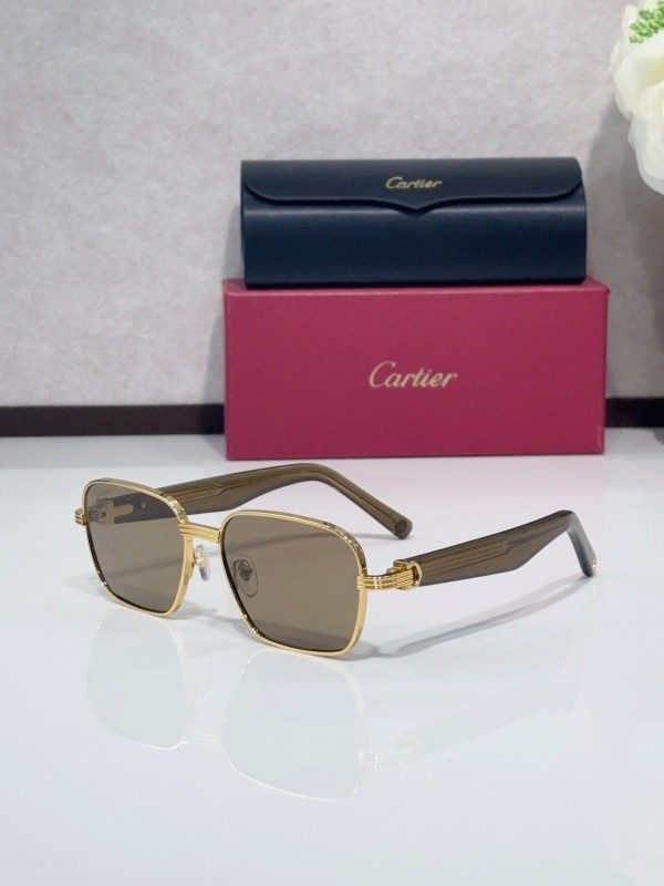 Cartier Sunglasses AAAA-8521