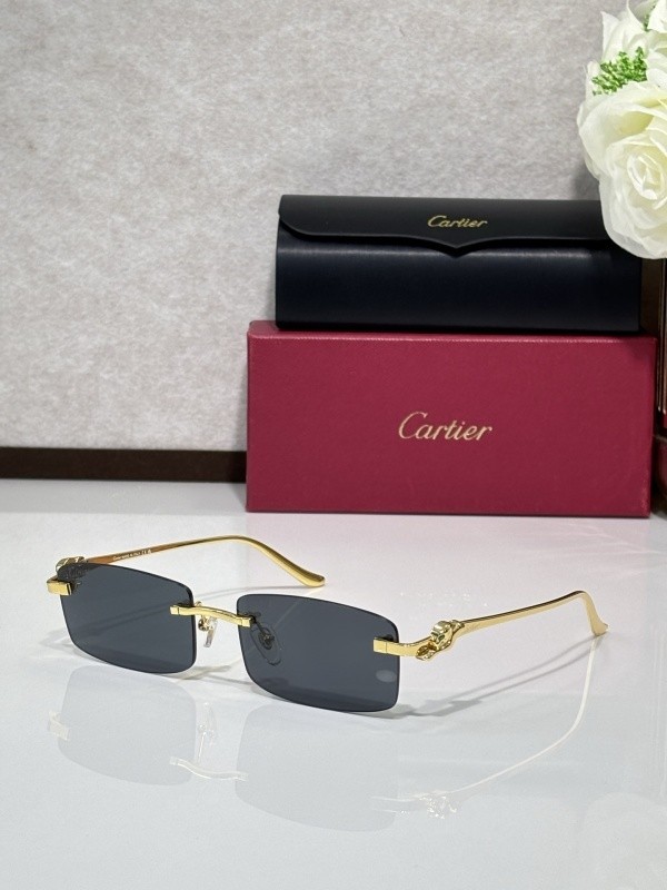 Cartier Sunglasses AAAA-8653