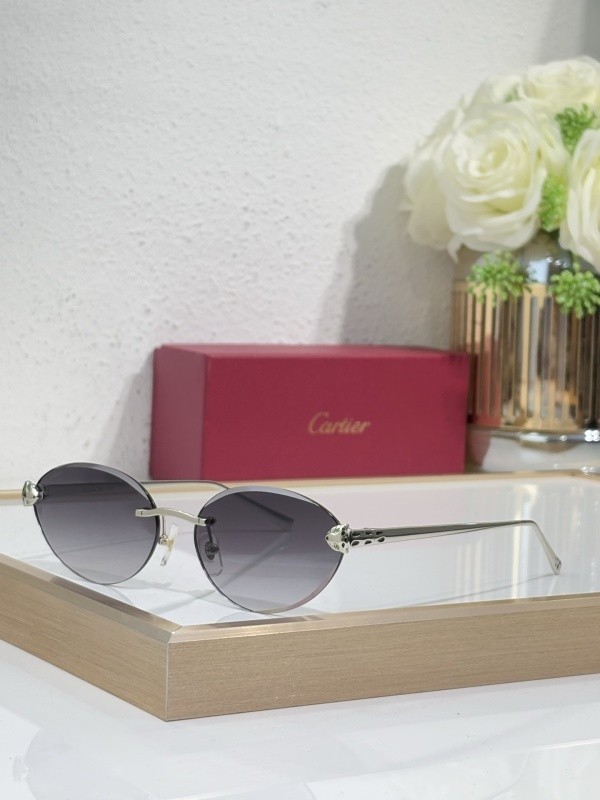 Cartier Sunglasses AAAA-9199