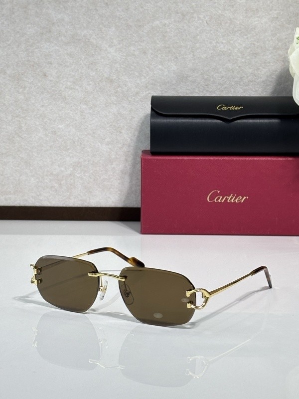 Cartier Sunglasses AAAA-8735