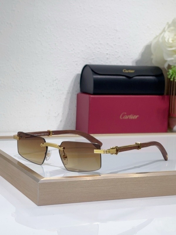 Cartier Sunglasses AAAA-8883