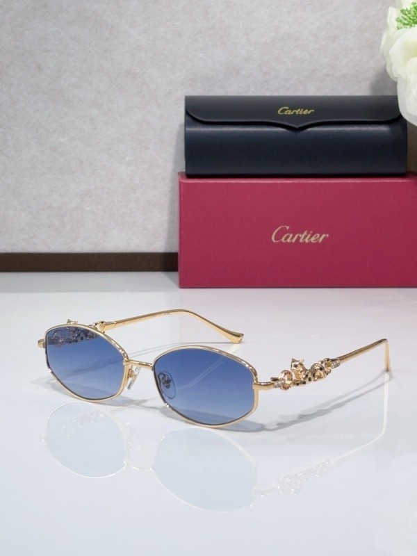 Cartier Sunglasses AAAA-8665