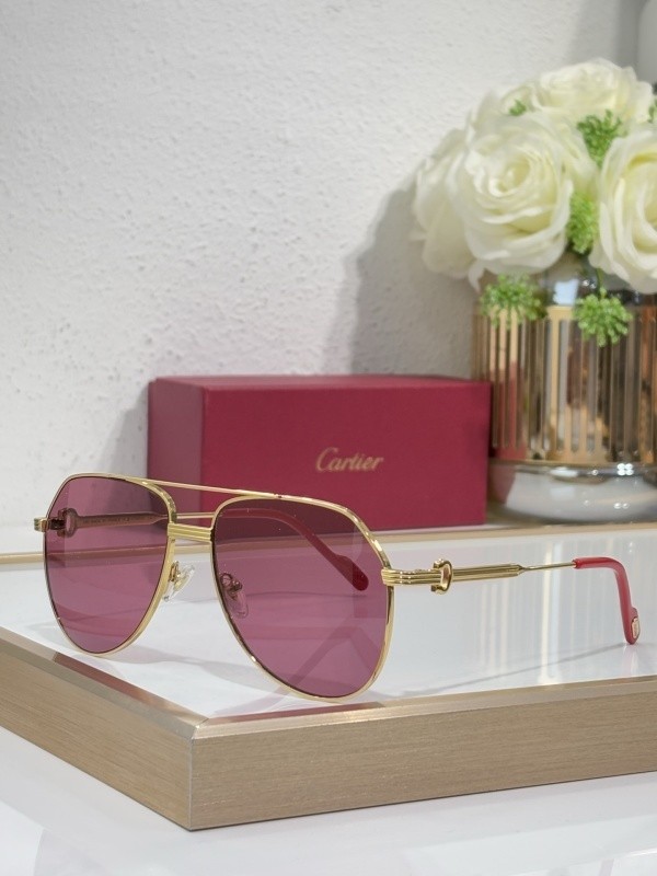 Cartier Sunglasses AAAA-9099