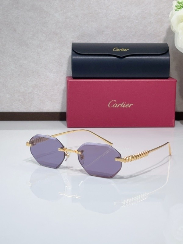 Cartier Sunglasses AAAA-8530