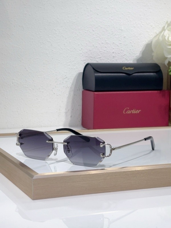 Cartier Sunglasses AAAA-8957