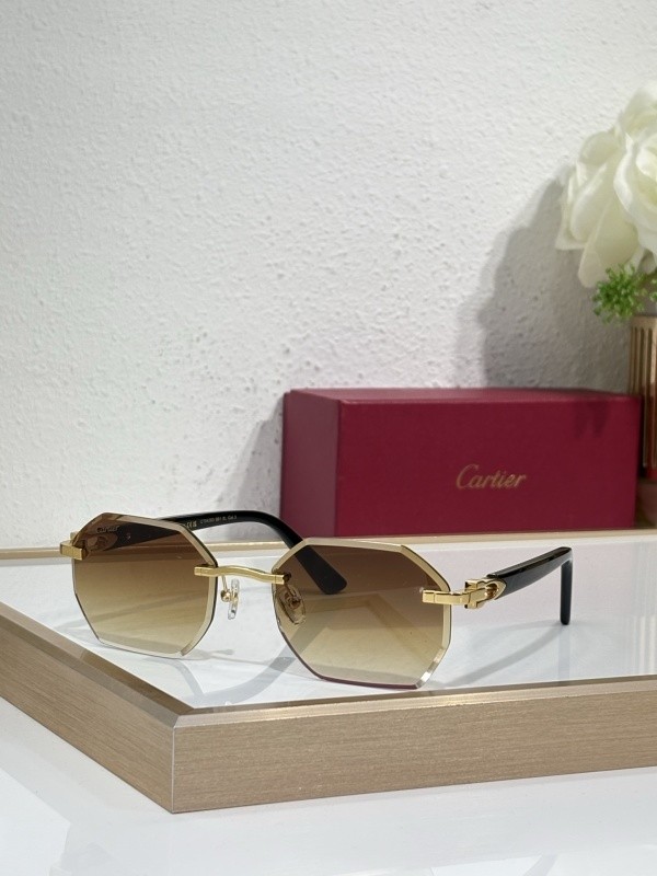 Cartier Sunglasses AAAA-9238