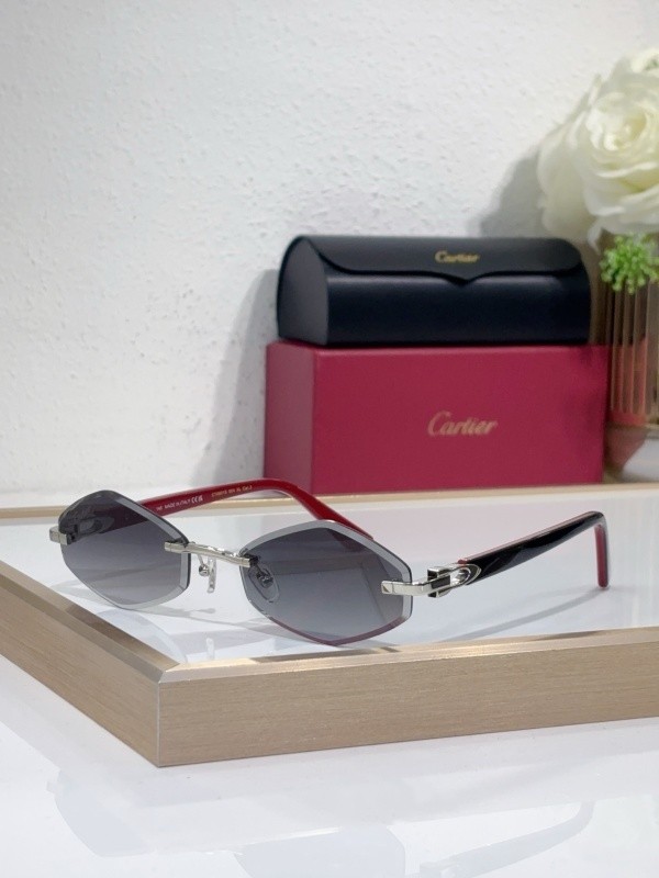 Cartier Sunglasses AAAA-8893